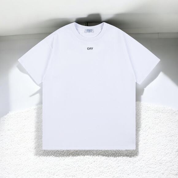 OFF-WHITE Crew neck, short sleeves Size M - Picture 1 of 4